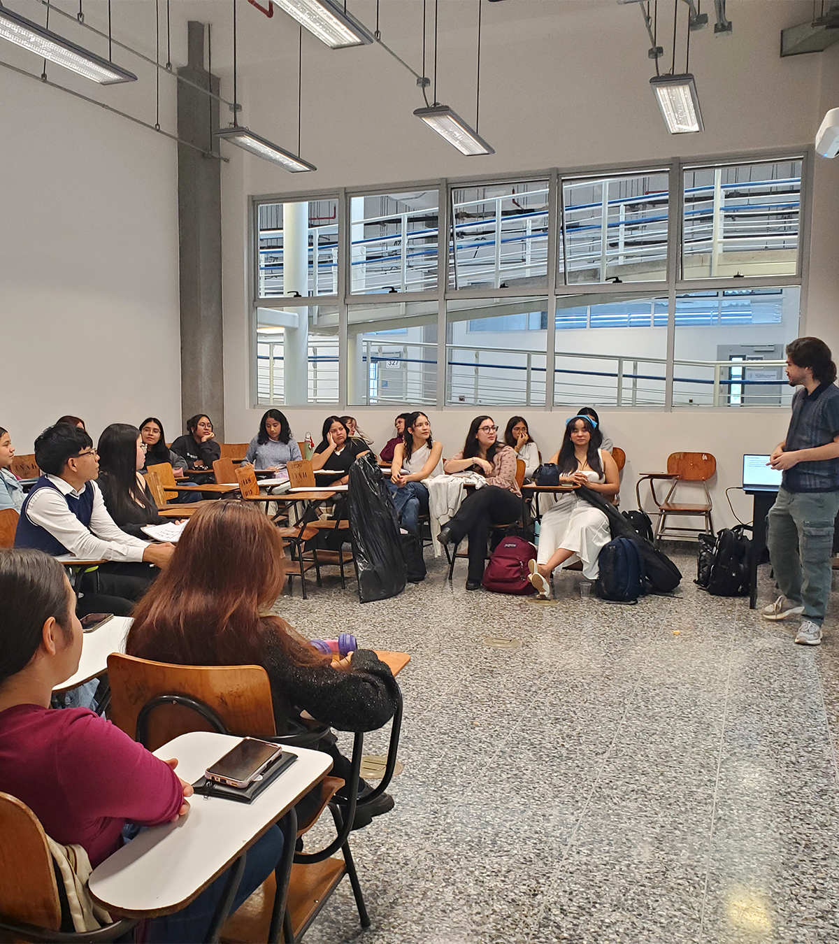 Joseph Rosales in Honduras during his work in education and cultural exchange